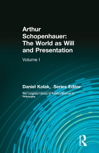 Cover image: Arthur Schopenhauer: The World as Will and Presentation 1st edition 9780321355782