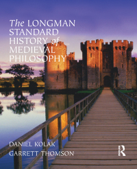 Imagen de portada: The Longman Standard History of Medieval Philosophy 1st edition 9781138451643