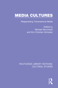 Cover image: Media Cultures 1st edition 9781138699533