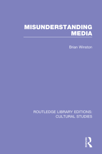 Imagen de portada: Misunderstanding Media 1st edition 9781138699991