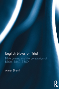 Cover image: English Bibles on Trial 1st edition 9781138200784