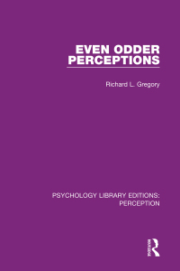 Cover image: Even Odder Perceptions 1st edition 9781138699809