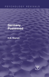 صورة الغلاف: Germany Possessed 1st edition 9781138694521