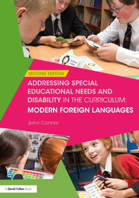 Cover image: Addressing Special Educational Needs and Disability in the Curriculum: Modern Foreign Languages 2nd edition 9781138699274