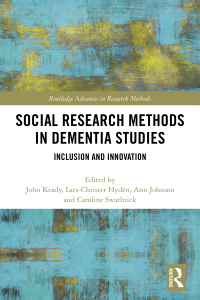 Cover image: Social Research Methods in Dementia Studies 1st edition 9780367878702