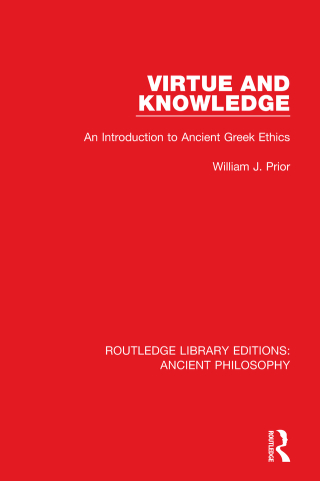 Cover image: Virtue and Knowledge 1st edition 9781138697379