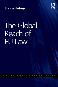 Imagen de portada: The Global Reach of EU Law 1st edition 9781138696563