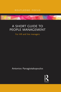 Cover image: A Short Guide to People Management 1st edition 9781032097916