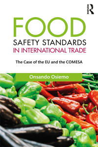 表紙画像: Food Safety Standards in International Trade 1st edition 9781138694125