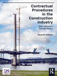 Titelbild: Contractual Procedures in the Construction Industry 7th edition 9781138693937
