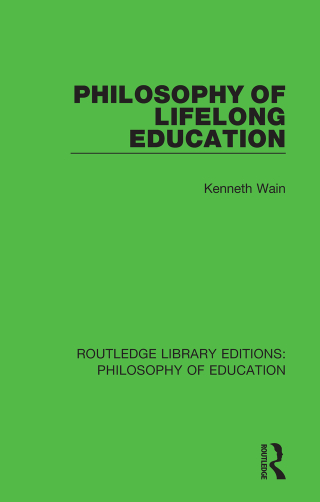 Immagine di copertina: Philosophy of Lifelong Education 1st edition 9781138693234