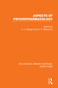 Imagen de portada: Aspects of Psychopharmacology 1st edition 9781138691131