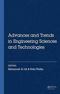 Cover image: Advances and Trends in Engineering Sciences and Technologies 1st edition 9780367737733