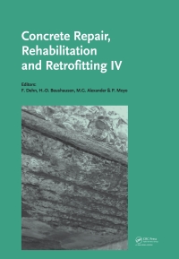 Titelbild: Concrete Repair, Rehabilitation and Retrofitting IV 1st edition 9781138028432