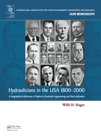 Imagen de portada: Hydraulicians in the USA 1800-2000 1st edition 9780367575601