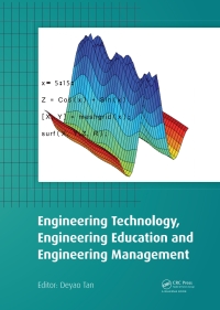 表紙画像: Engineering Technology, Engineering Education and Engineering Management 1st edition 9781138027800