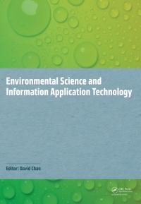 Imagen de portada: Environmental Science and Information Application Technology 1st edition 9781138028142