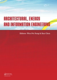 Imagen de portada: Architectural, Energy and Information Engineering 1st edition 9781138027916