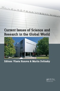 Imagen de portada: Current Issues of Science and Research in the Global World 1st edition 9781138027398