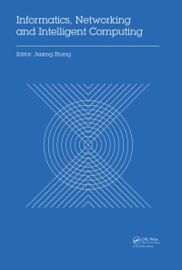 صورة الغلاف: Informatics, Networking and Intelligent Computing 1st edition 9781138026780