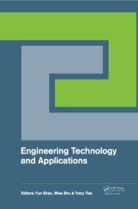 Imagen de portada: Engineering Technology and Applications 1st edition 9781138027053
