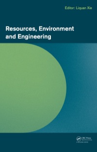 صورة الغلاف: Resources, Environment and Engineering 1st edition 9781138027022