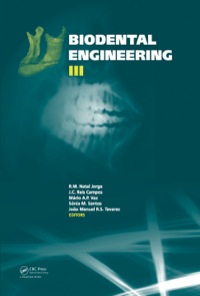 Imagen de portada: Biodental Engineering III 1st edition 9781138026711
