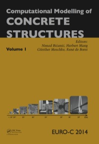 Cover image: Computational Modelling of Concrete Structures 1st edition 9781138001459