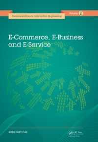 Imagen de portada: E-Commerce, E-Business and E-Service 1st edition 9781138026469