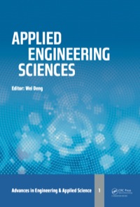 صورة الغلاف: Applied Engineering Sciences 1st edition 9781138026490