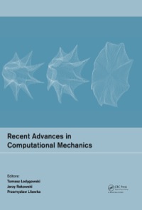 Immagine di copertina: Recent Advances in Computational Mechanics 1st edition 9781138024823