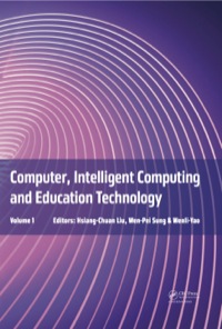 Imagen de portada: Computer, Intelligent Computing and Education Technology 1st edition 9781138024694