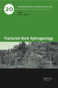 Cover image: Fractured Rock Hydrogeology 1st edition 9780367576141
