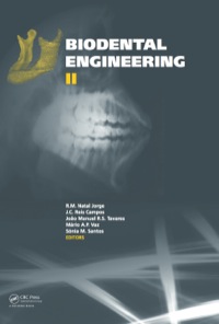 Cover image: Biodental Engineering II 1st edition 9781138001312