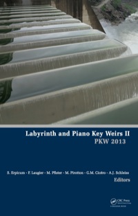 表紙画像: Labyrinth and Piano Key Weirs II 1st edition 9781138000858