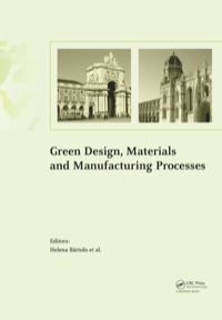 Imagen de portada: Green Design, Materials and Manufacturing Processes 1st edition 9781138000469
