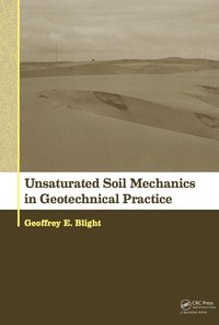 Imagen de portada: Unsaturated Soil Mechanics in Geotechnical Practice 1st edition 9781138076013