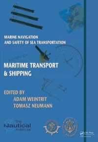 Cover image: Marine Navigation and Safety of Sea Transportation 1st edition 9780367576417