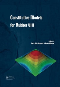 صورة الغلاف: Constitutive Models for Rubber VIII 1st edition 9781138000728
