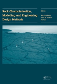 Cover image: Rock Characterisation, Modelling and Engineering Design Methods 1st edition 9781138000575