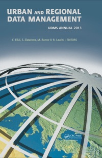 صورة الغلاف: Urban and Regional Data Management 1st edition 9781138000636