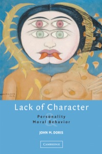 Cover image: Lack of Character 1st edition 9780521631167