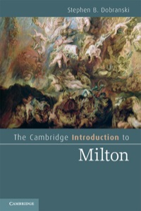 Omslagafbeelding: The Cambridge Introduction to Milton 1st edition 9780521898188