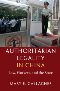 Cover image: Authoritarian Legality in China 9781107083776