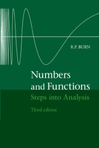 صورة الغلاف: Numbers and Functions 3rd edition 9781107444539