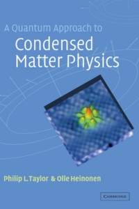 Cover image: A Quantum Approach to Condensed Matter Physics 9780521771030