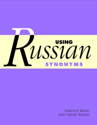 Cover image: Using Russian Synonyms 9780521794053
