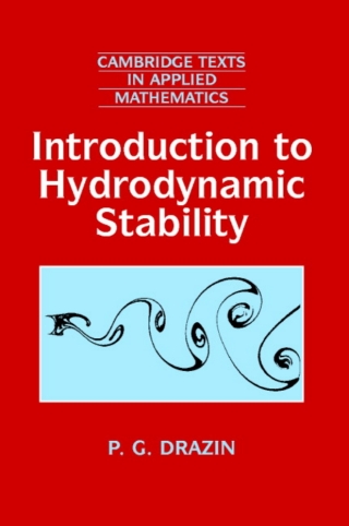 Cover image: Introduction to Hydrodynamic Stability 9780521804271