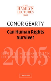 Imagen de portada: Can Human Rights Survive? 1st edition 9780521685528