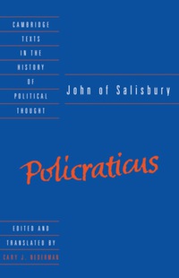 Cover image: John of Salisbury: Policraticus 9780521363990